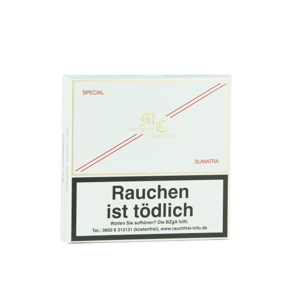 Messmer Zigarillos Kruse Cigarillos Special Sumatra Pappschachtel (Schachtel á 20 Stück)