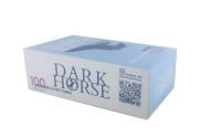 Dark Horse Blue Super Flow mit Acetatfilter Zigarettenhülsen (Packung á 100 Stück)