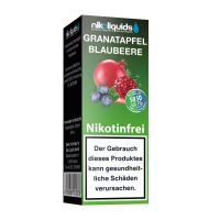 NikoLiquids Granatapfel Blaubeere eLiquid 0mg Nikotin/ml (10 ml)
