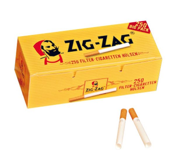 Zig-Zag Zigarettenhülsen (4 x 250 Stück)