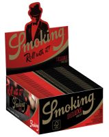 Smoking King Size de Luxe schwarz Papier (50 x 33 Stück)