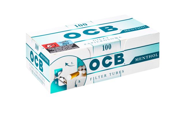 OCB Menthol Zigarettenhülsen (5 x 100 Stück)