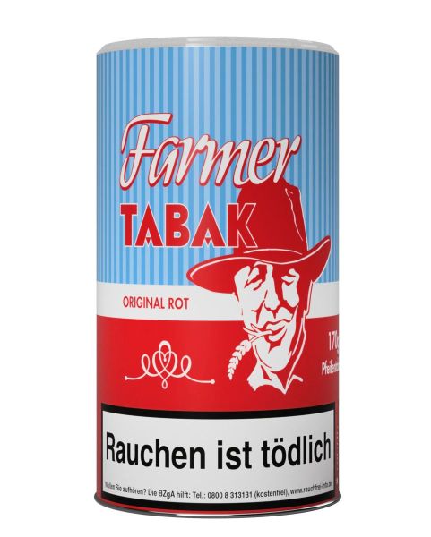 Planta Pfeifentabak Farmer Tabak Original Rot (Dose á 160 gr.)