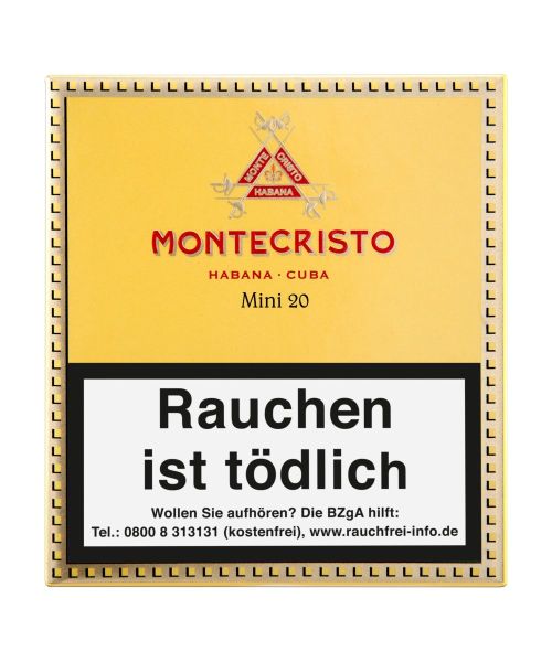Montecristo Zigarillos Mini Cigarillos (Schachtel á 20 Stück)