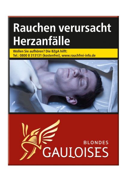 Gauloises Zigaretten Blondes Rot 10€ (8x27er)