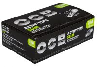 OCB Activ Tips Slim 7mm Aktivkohlefilter (10 x 50 Stück)