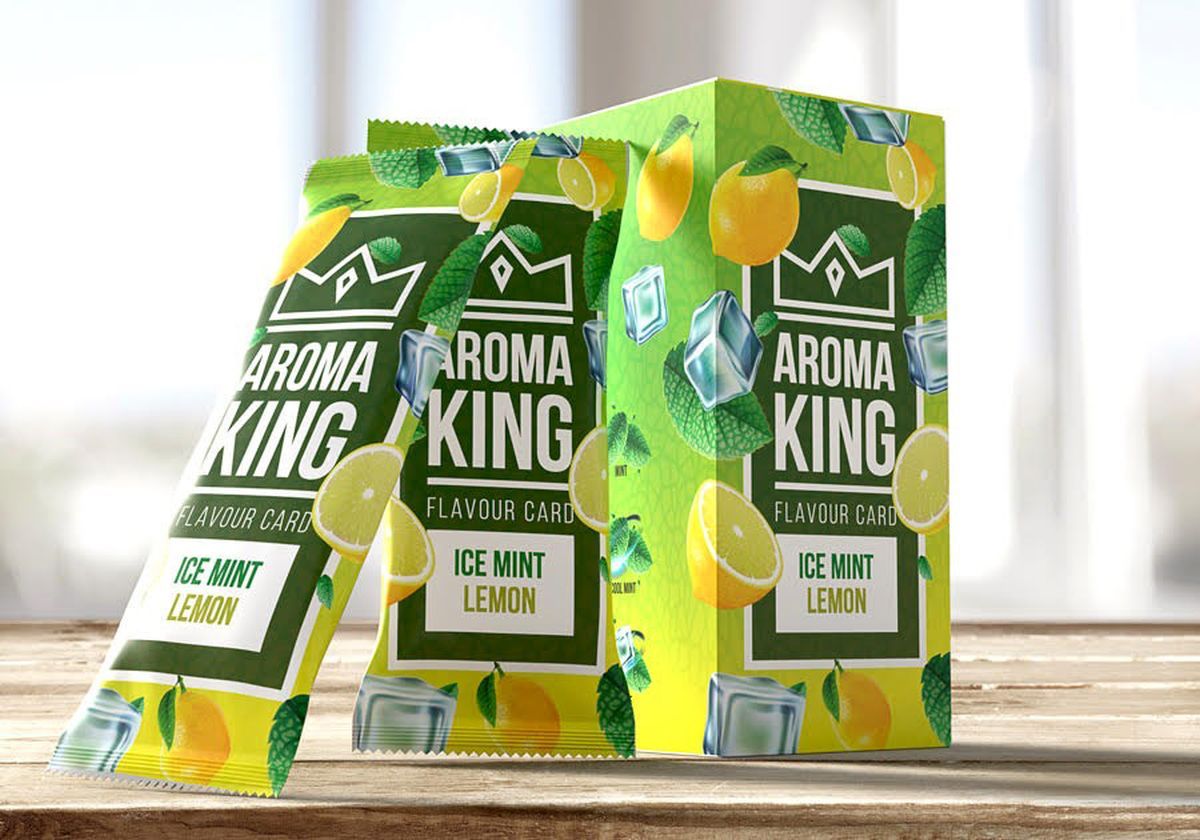 ▷Aroma King Aroma Card Ice Mint Lemon