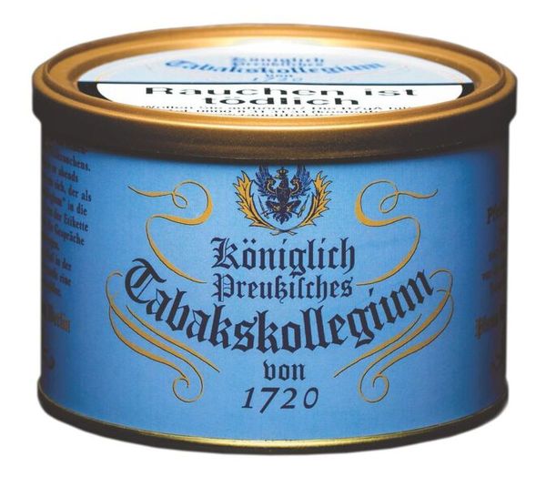 K.P. Tabakskollegium Pfeifentabak Königlich Preußisches Tabakskollegium blau (Dose á 100 gr.)
