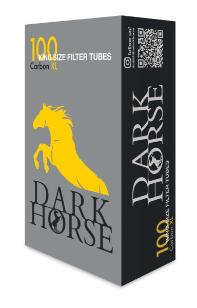 Dark Horse Carbon XL Filter King Size Hülsen (100 Stück)