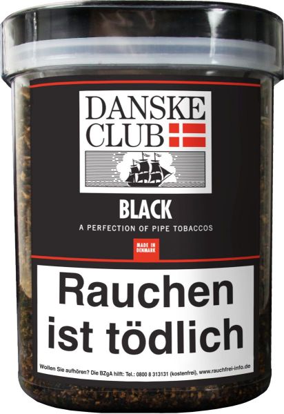 Danske Club Pfeifentabak Black (Dose á 500 gr.)
