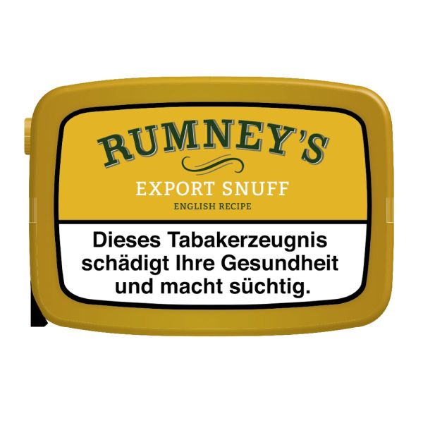 Rumneys Schnupftabak Export Snuff (10 x 10 gr.)