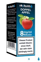 NikoLiquids Doppel Apfel eLiquid 8mg Nikotin/ml (10 ml)