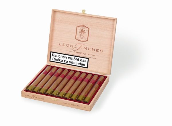 Leon Jimenes Zigarren Cristal Tube (Schachtel á 10 Stück)
