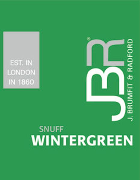 JBR Schnupftabak Wintergreen Snuff 10g (10 x 10 gr.)
