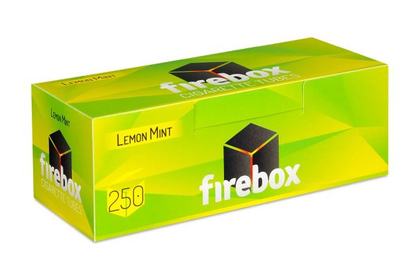 Firebox Lemon Mint Hülsen (250 Stück)