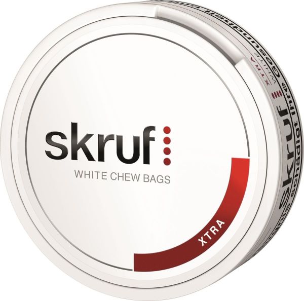 Skruf Xtra White Chewing Bags 20 Stück (20 gr.)
