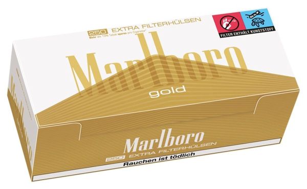 Marlboro Gold Original Extra Zigarettenhülsen (4 x 250 Stück)