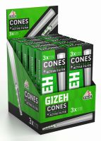 Gizeh Black Cones Kingsize + Konische Active Filter (10 x 3 Stück)