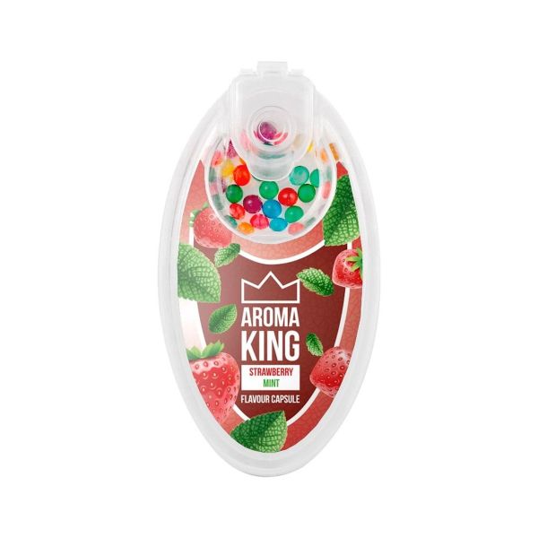 Aroma King Aromakapseln Strawberry Mint (100 Stück)