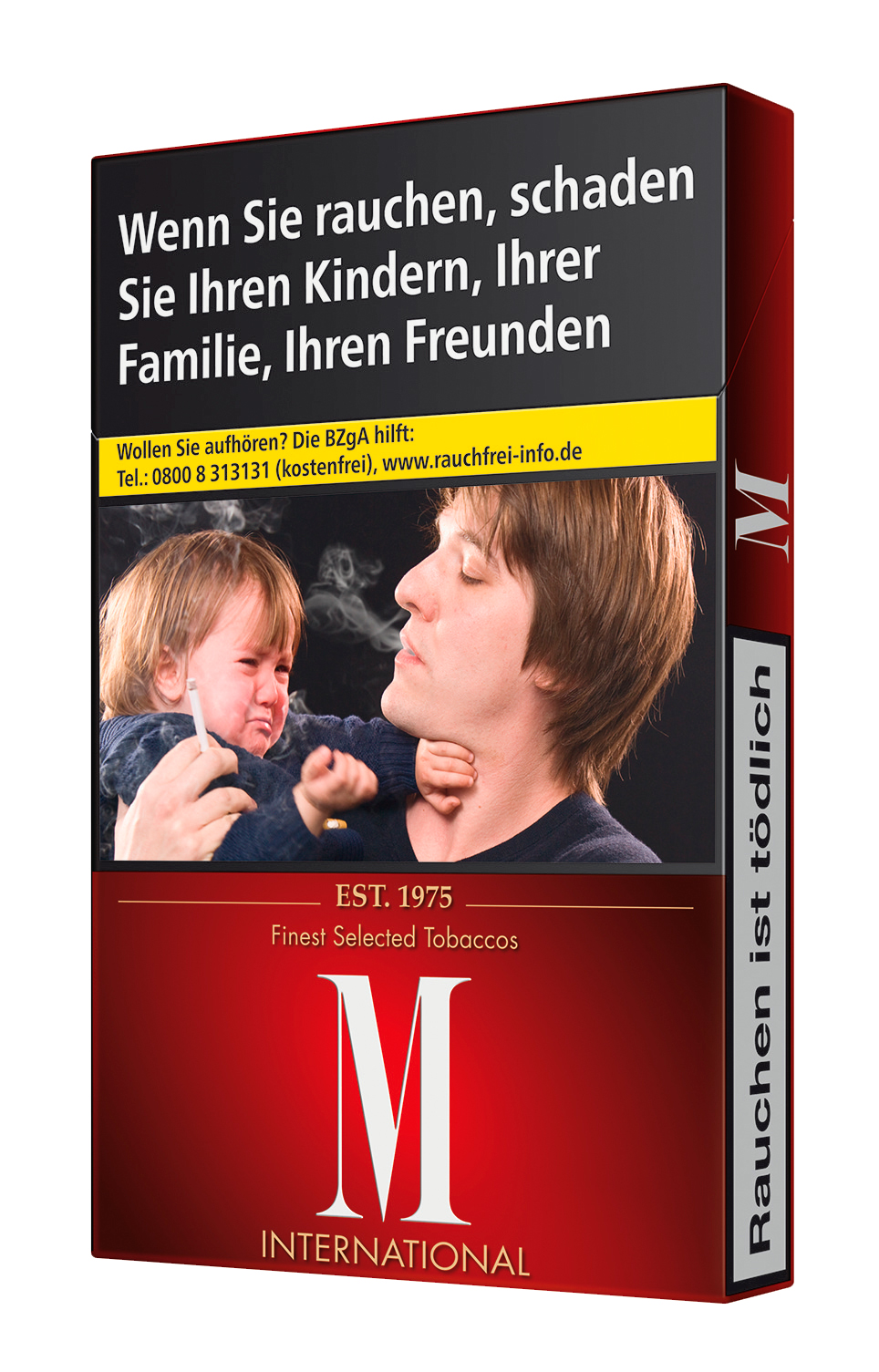 M International Zigarettte Rot