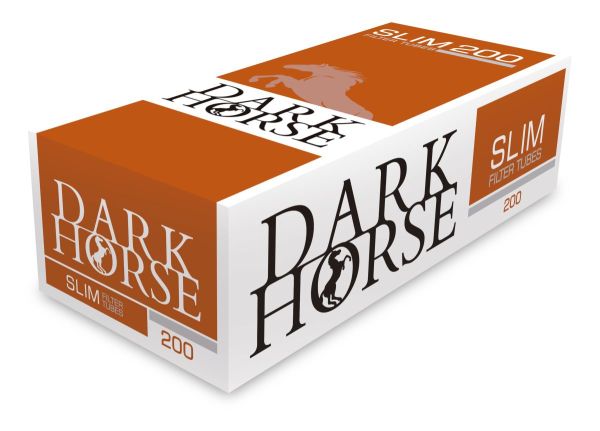 Dark Horse Slim Zigarettenhülsen (200 Stück)