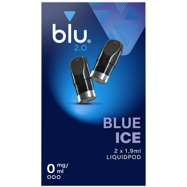 blu 2.0 Liquidpod Blue Ice 0mg Nikotin 1,9ml (2 Stück)
