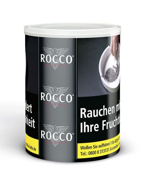 Rocco Zigarettentabak Black Tobacco (Dose á 130 gr.)