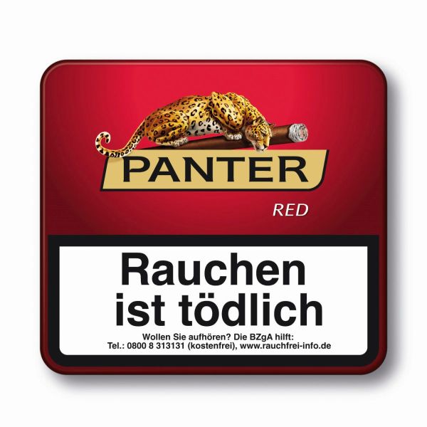 Panter Zigarillos Red ohne Filter (Schachtel á 20 Stück)