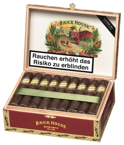 Brick House Zigarren Zigarren Robusto (Schachtel á 25 Stück)