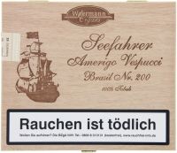 Wörmann Zigarren Seefahrer Amerigo Vespucci Brasil No. 200 (Schachtel á 20 Stück)