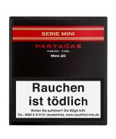 Partagas Zigarillos Serie Mini (Schachtel á 20 Stück)