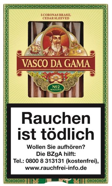 Vasco da Gama Zigarren Brasil #920 (Schachtel á 5 Stück)