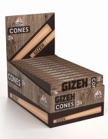 Gizeh Brown Cones Kingsize + Tip (24 x 3 Stück)