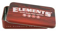 Elements Metalletui Box Rot Hemp/Hanf 