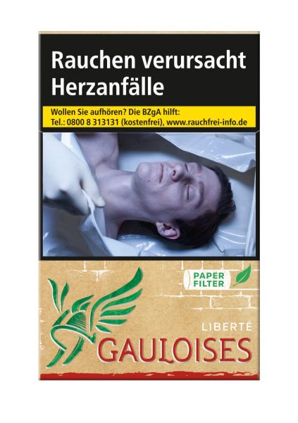 Gauloises Zigaretten Automat Automatenp. Liberte Rot Edition (10x20er)