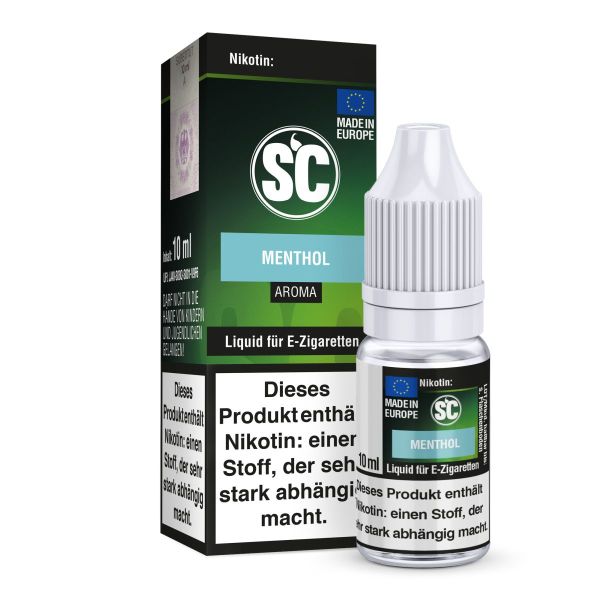 SC eLiquid Menthol 6mg Nikotin/ml (10 ml)