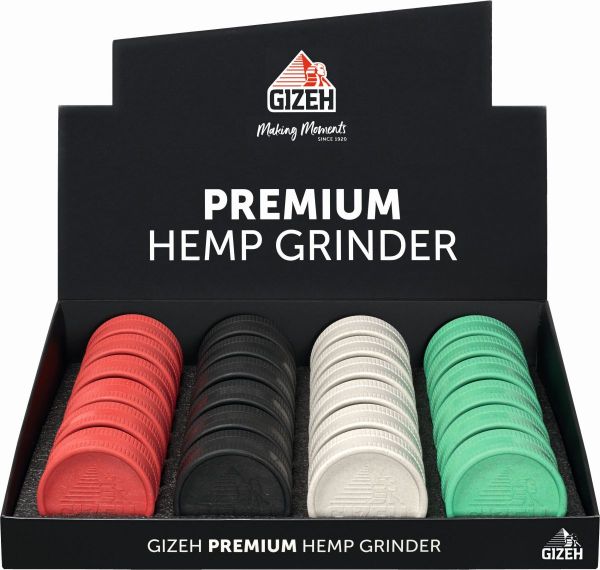 Gizeh Tabakmühle Grinder Mix 55mm 2 layer (24 x 1 Stück)