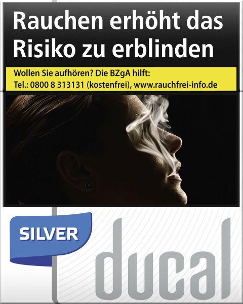 Ducal Zigaretten Silver Cigarettes (XL) (8x23er)