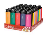 Cricket Einwegfeuerzeug Essential Maxi Reibrad bunt sortiert (50 x 1 Stück)