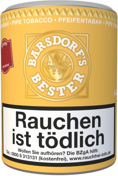 Barsdorf Käptn Bester Pfeifentabak Barsdorf Käpt'n Bester Golden (Dose á 160 gr.)