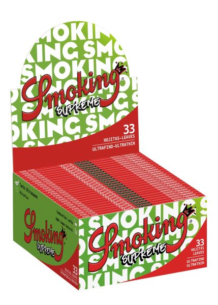 Smoking Supreme King Size Zigarettenpapier (50 x 50 Stück)
