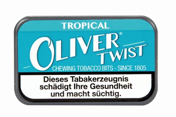 Oliver Twist Kautabak Tropical (6 x 1 Stück)