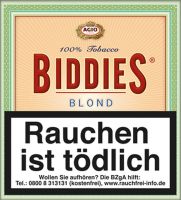 Biddies Zigarillos Agio Blond 100% (Schachtel á 20 Stück)