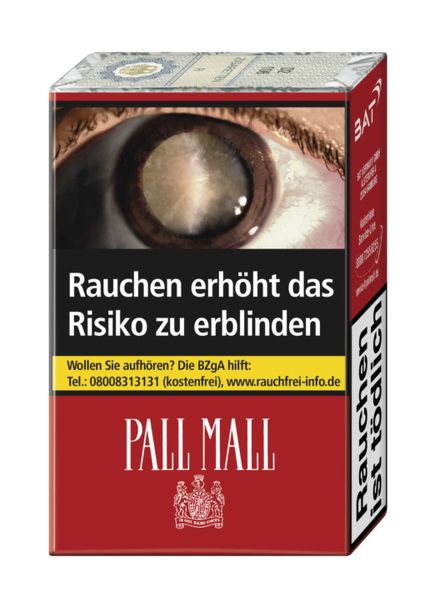 Pall Mall Zigaretten ohne Filter (10x20er)
