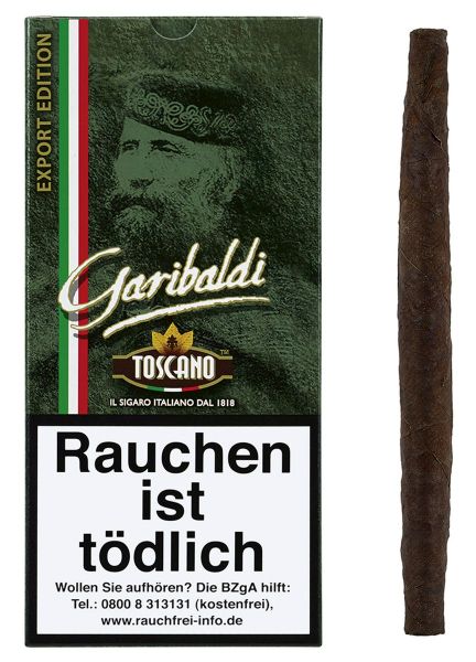 Toscano Zigarren Garibaldi (Packung á 5 Stück)