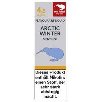 Red Kiwi Flavourart Liquid Artic Winter Menthol 4,5mg Nikotin/ml (10 ml)