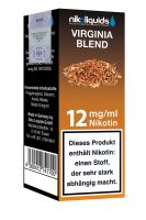 NikoLiquids Virginia Blend Liquid 12mg Nikotin/ml (Flasche á 10 ml)