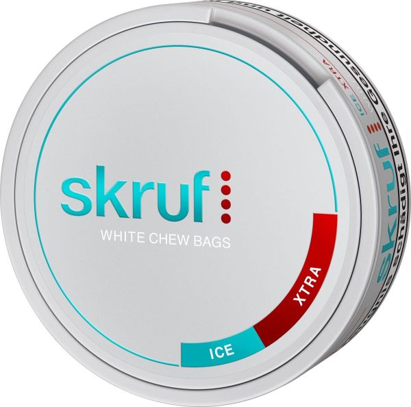 Skruf Ice Xtra White Chewing Bags 20 Stück (17 gr.)