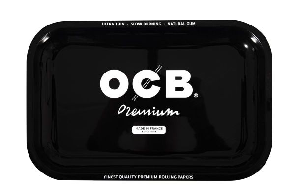 OCB Premium Tray Drehertablett Metall (1 Stück)