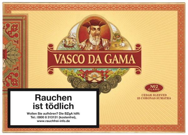 Vasco da Gama Zigarren Sumatra #922 (Schachtel á 25 Stück)